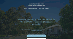 Desktop Screenshot of nannuplavenderfarm.com