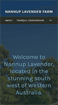 Mobile Screenshot of nannuplavenderfarm.com
